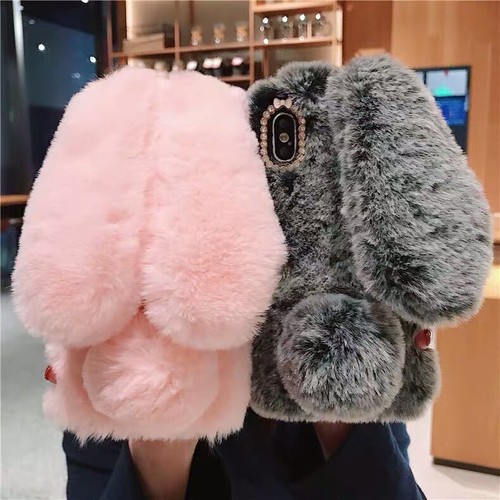 For T-Mobile REVVL 6 PRO 5G Phone Case ,Plush Fluffy Winter Protective Cover - Picture 11 of 21
