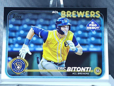 Eric Bitonti 2024 Topps Pro Debut #PD-152 - Brewers RC