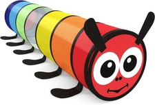 Kids Play Tunnel for Toddlers 1-3 Colorful Pop up Baby Tunnel for Kids to Crawl