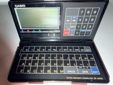 Casio SF-3000 Digital Diary Organizer Calculator Calendar tested works