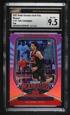 2021 Chronicles Draft Picks Marquee Pink Cade Cunningham CSG 9.5 Mint Plus 0in6