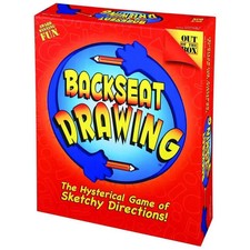 Backseat Drawing - Party Drawing Board Game for Family, Adults,