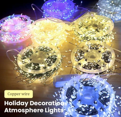 Holiday Decoration Atmosphere Lights,Twinkly LED Lights for Christmas Tree