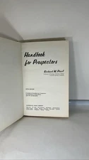 Handbook for Prospectors Richard M. Pearl 5th Edition Mining Minerals Vintage 