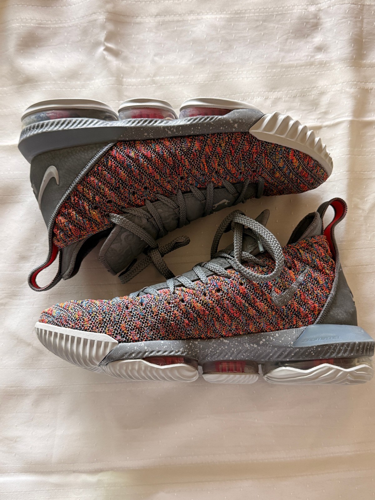 Nike LeBron 16 20 20 Multi-Color Men&rsquo;s Size 8 Basketball S