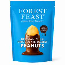Forest Feast Belgian Milk Chocolate Peanuts 1kg Bag