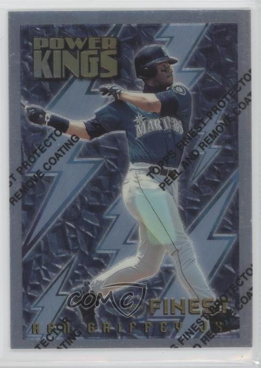 1995 Topps Finest Power Kings Ken Griffey Jr #PK10 HOF 0p1n