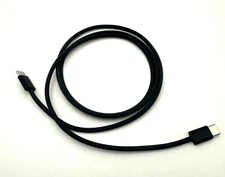 Apple Black Woven USB-C to USB-C Sync and Charging Cable Model A2795 Open Box