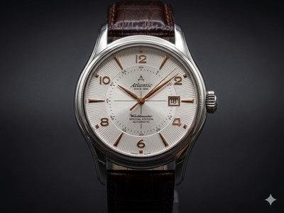 Atlantic Worldmaster 1888 52752.41 Swiss Automatic Watch Full Set