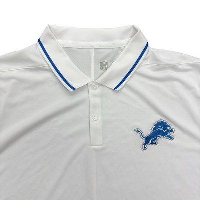 Nike Detroit Lions Dri-Fit Coaches Sideline Polo Shirt PE, Size XL