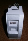 WINCOR NIXDORF BANKEN GELDAUTOMAT SPARBÜCHSE mit Schlüssel gebraucht selten/RAR