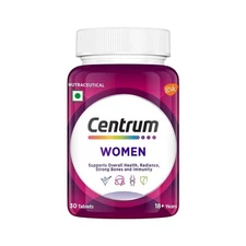 Centrum Women Biotin VitaminC & 21 vital Nutrients Strong Bones & Immunity 30tab