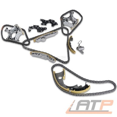 STEUERKETTENSATZ STEUERKETTE FÜR AUDI A4 8E B7 A6 4F C6 3.2 FSI AUK BKH