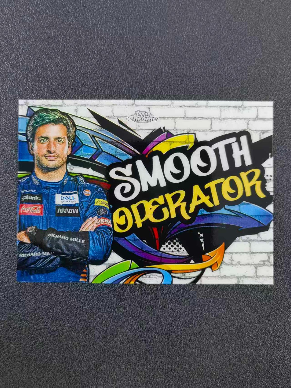 2020 Topps Chrome F1 Carlos Sainz Track Tags #TT-6 WTS
