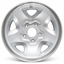 1998-2000 Isuzu Hombre 15 Oem Wheel Rim - Machined Silver