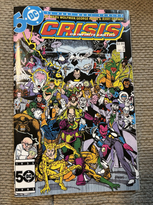 CRISIS ON INFINITE EARTHS #9 Facsimile Cvr A DC Comics 2024 1024DC191 9A Perez