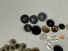36-Piece Eclectic Mixed Button Lot Dennis Basso Vintage Craft Sewing Assortment — photo 5