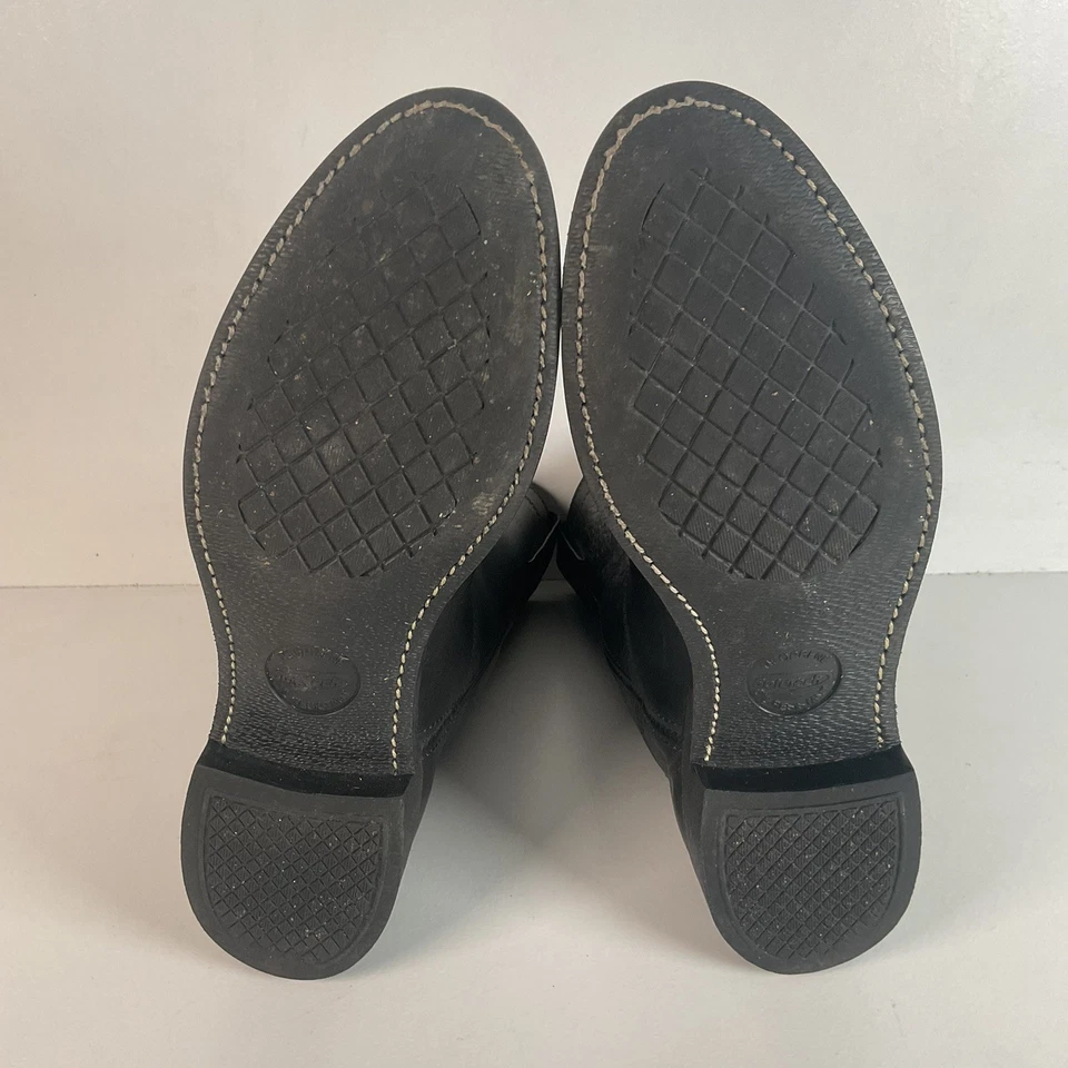 Botas de motocicleta Frye Pull On para hombre 8,5 M | Para mujer’s 9,5 Hechas en EE. UU. Punta suave Roper Foto 2 de 4