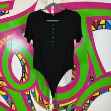 Mittoshop. Ribbed Bodysuit Short sleeve. Size XL. In excellent condition