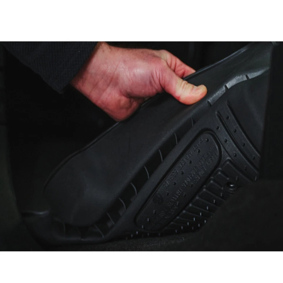 Husky X-Act Contour Black First Row Floor Liners for 11-16 F250 F350 Super Duty Foto 3 de 4