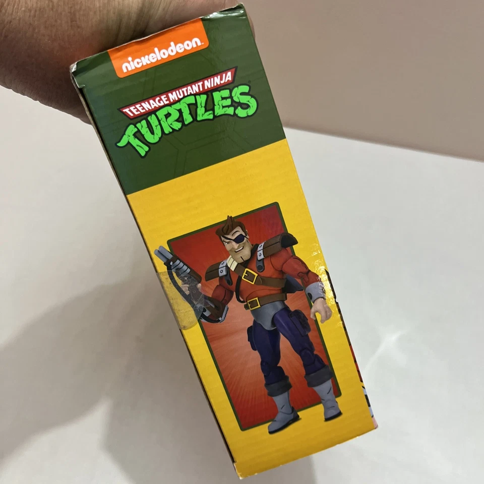 Paquete de 2 figuras de acción coleccionables de Nickelodeon NECA TMNT Dirk Savage y Mona Lisa Foto 4 de 4
