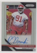 2018 Panini Prizm Rookie Auto Derrick Nnadi #RA-DN Auto fm0