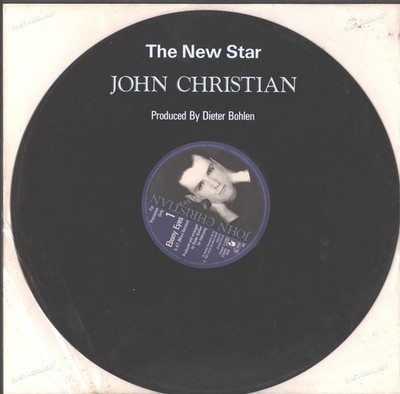 John Christian - Ebony Eyes GER 12'' PROMO Maxi 1987 (VG-) with sleeve ´