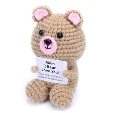 Funny mom Gifts - I Bear Love You Crochet Bear, Adorable for Birthday, Mom