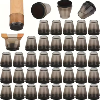 12 Stk Flexible Stuhlbein Schutzkappen Filzgleiter Bodenschutz Schoner Elastisch