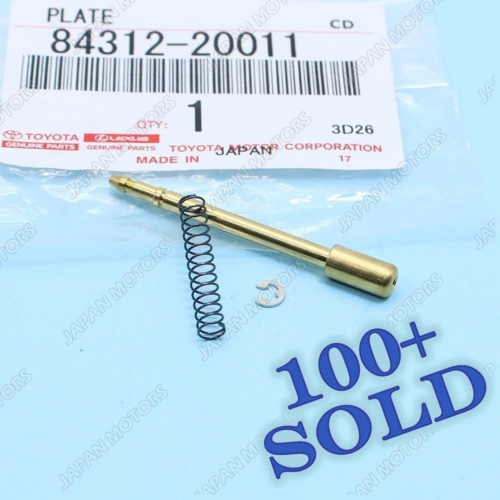 84312-20011 OEM Toyota Steering Wheel Horn Button Contact Plate 84312-20011 OEM Toyota Steering Wheel Horn Button Contact Plate