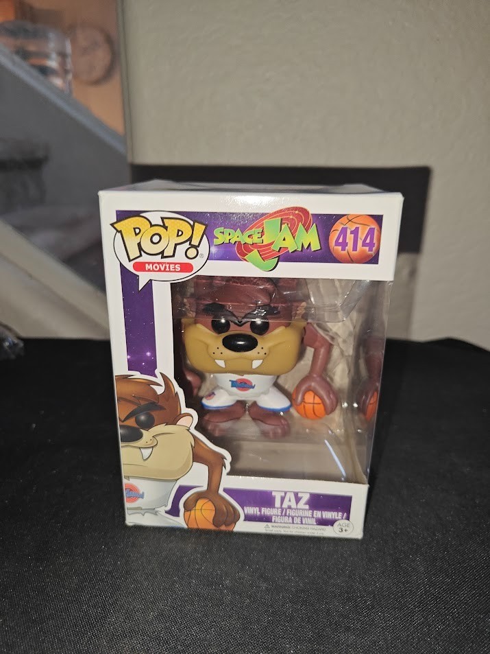 Figura Funko Space Jam Looney Tunes Taz Figura Vinilo
