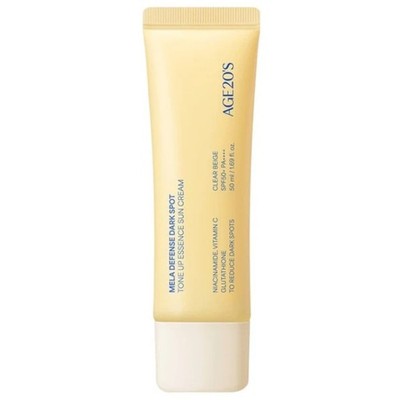 AGE20S Mela Defense Dark Spot Tone Up Essence Sun Cream 50ml SPF50+ PA++++ NEW