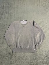 Vintage 90s Russell Athletic Purple Faded Sweatshirt Crewneck Size Large