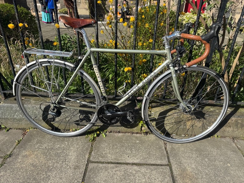 Ellis Briggs 631 Audax Tourer Touring bike 3x9 Sora Dynamo Brooks VGC Adventure
