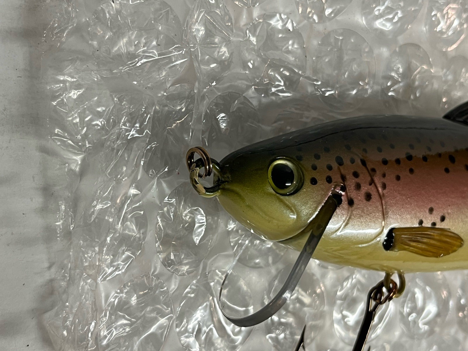 Castaic Lure Co. Hardbaits 8.75" Rainbow Baby Trout Lure Swimbait NEW - Image 10