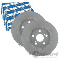 2X Jurid Bremsscheiben Hinten 259Mm Voll Passend FÜR Lexus CT Toyota Prius