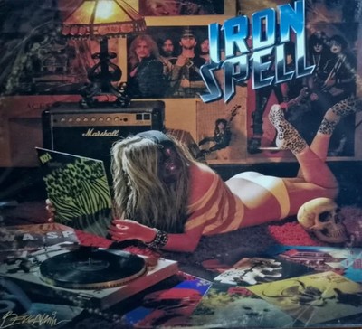IRON SPELL Live magic after midnight CD slipcase