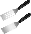 Mini Stainless Steel Spatulas Set, 2 Pieces Mini Spatula Small Metal Spatula wit