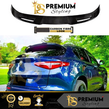 Alfa Romeo Stelvio Heck Kohlefaser Dach Lippe Spoiler Flügel Body Kit 2017+