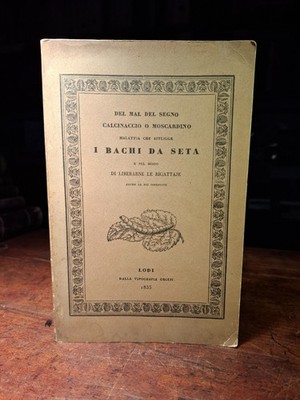 Vom Übel des Zeichens Kalkstein...der die Seidenraupen plagt (A. Bässe) 1956