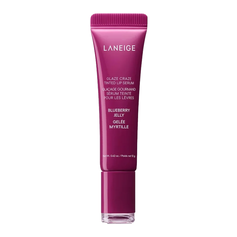 Laneige Glaze Tint Lip Serum Blueberry Jelly 12g Nourishing Hydrating