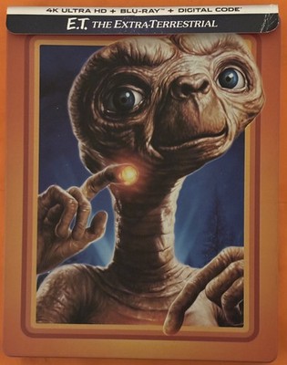 ET The Extra Terrestrial 1982 OOP Target Steelbook Blu-Ray + DVD (NO 4K OR CODE)
