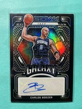 2021-22 Panini Obsidian Carlos Boozer Galaxy Auto /149 #GA-CBZ Utah Jazz