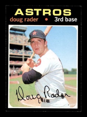 1971 Topps Baseball #425 Doug Rader NM *e1