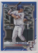 2021 Bowman Draft Chrome Blue Refractor 112/150 Ian Moller #BDC-42 n1u