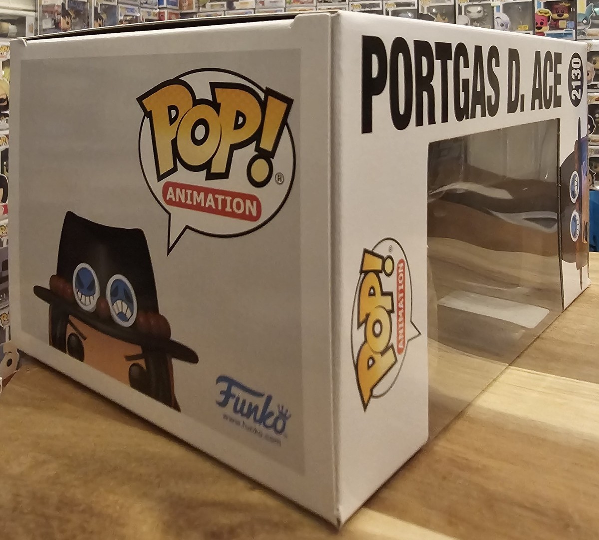 Funko Pop One Piece Portgas D. Ace #2130 Pre-Release Chalice