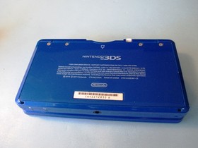 Nintendo 3DS Luigi's Mansion: Dark Moon Cobalt Blue System w/Charger FREE Ship!