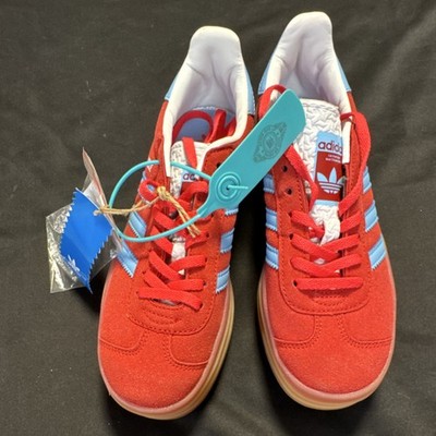 adidas Gazelle Red/Blue/Gum 2022 LYL 029002 Men's Sneakers