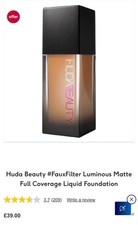 huda beauty faux filter foundation butter pecan