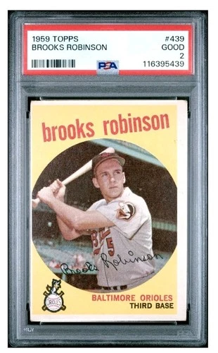 1959 Topps - Brooks Robinson #439 PSA 2